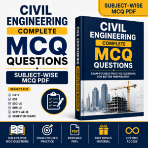 civil engineering mcqs bundle